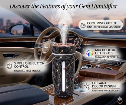 LuxeDrive Diamond LED Car Diffuser – Turn Your Drive Into A Luxury Experience