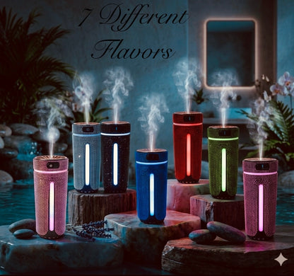 LuxeDrive Diamond LED Car Diffuser – Turn Your Drive Into A Luxury Experience