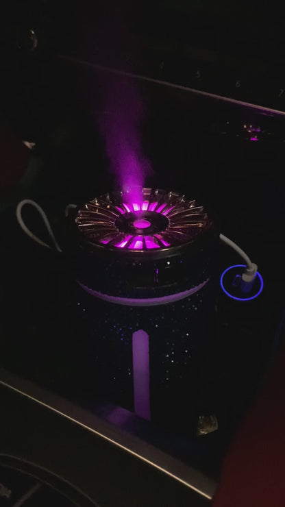 LuxeDrive Diamond LED Car Diffuser – Turn Your Drive Into A Luxury Experience